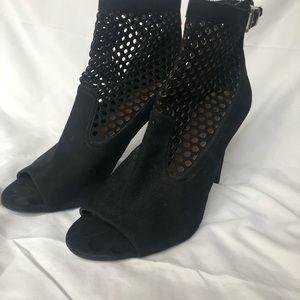 Vince Camuto Stiletto Open-toe Booties